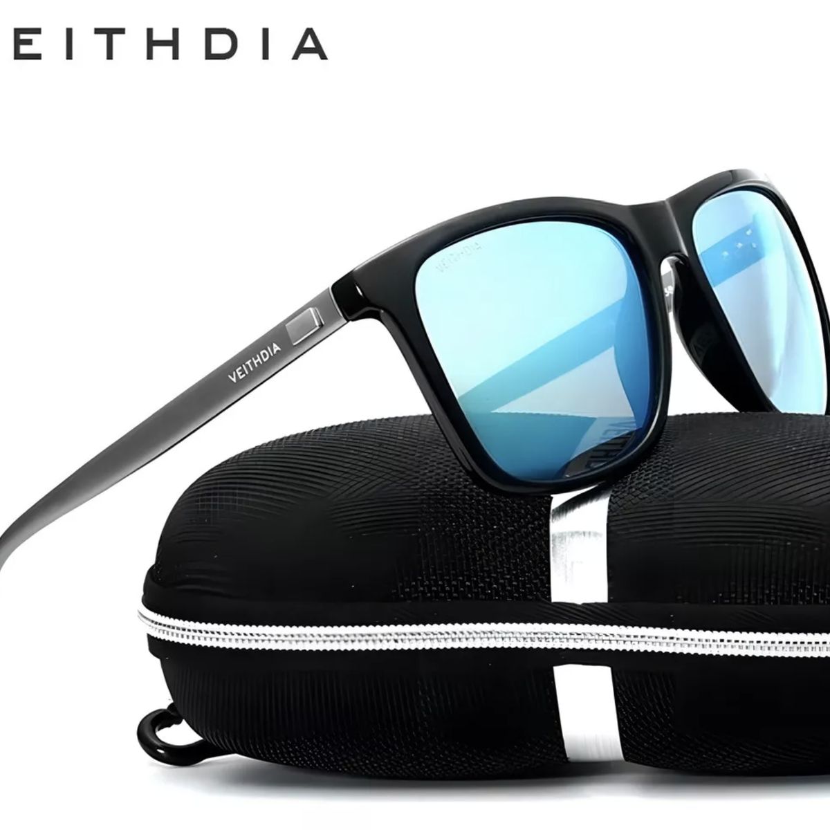 GENERICO - Anteojos De Sol Polarizados Veithdia 6108 Cristal Azul