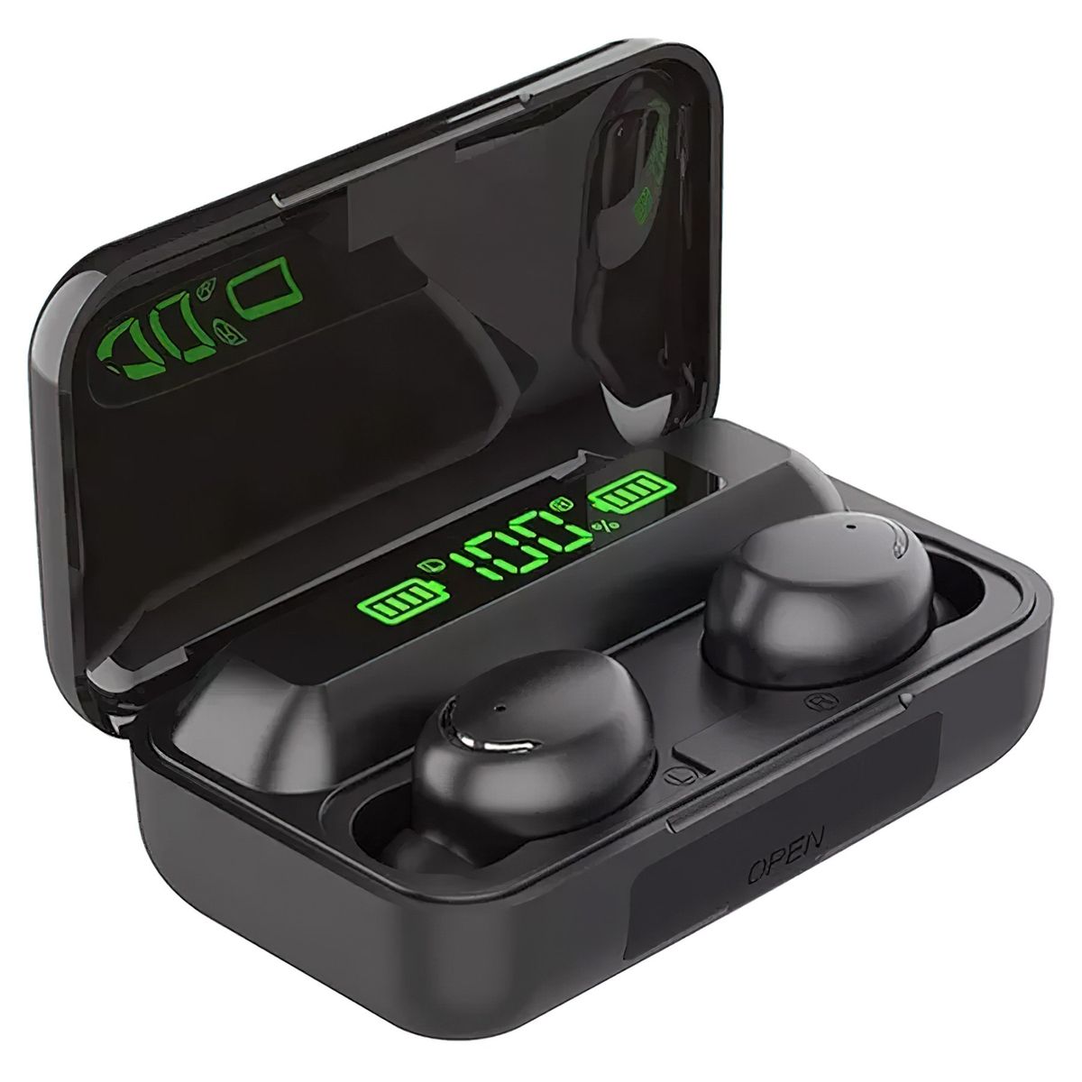 KOLKE - Audífonos TWS Kolke Inalámbricos Control Touch Display Led - Negro