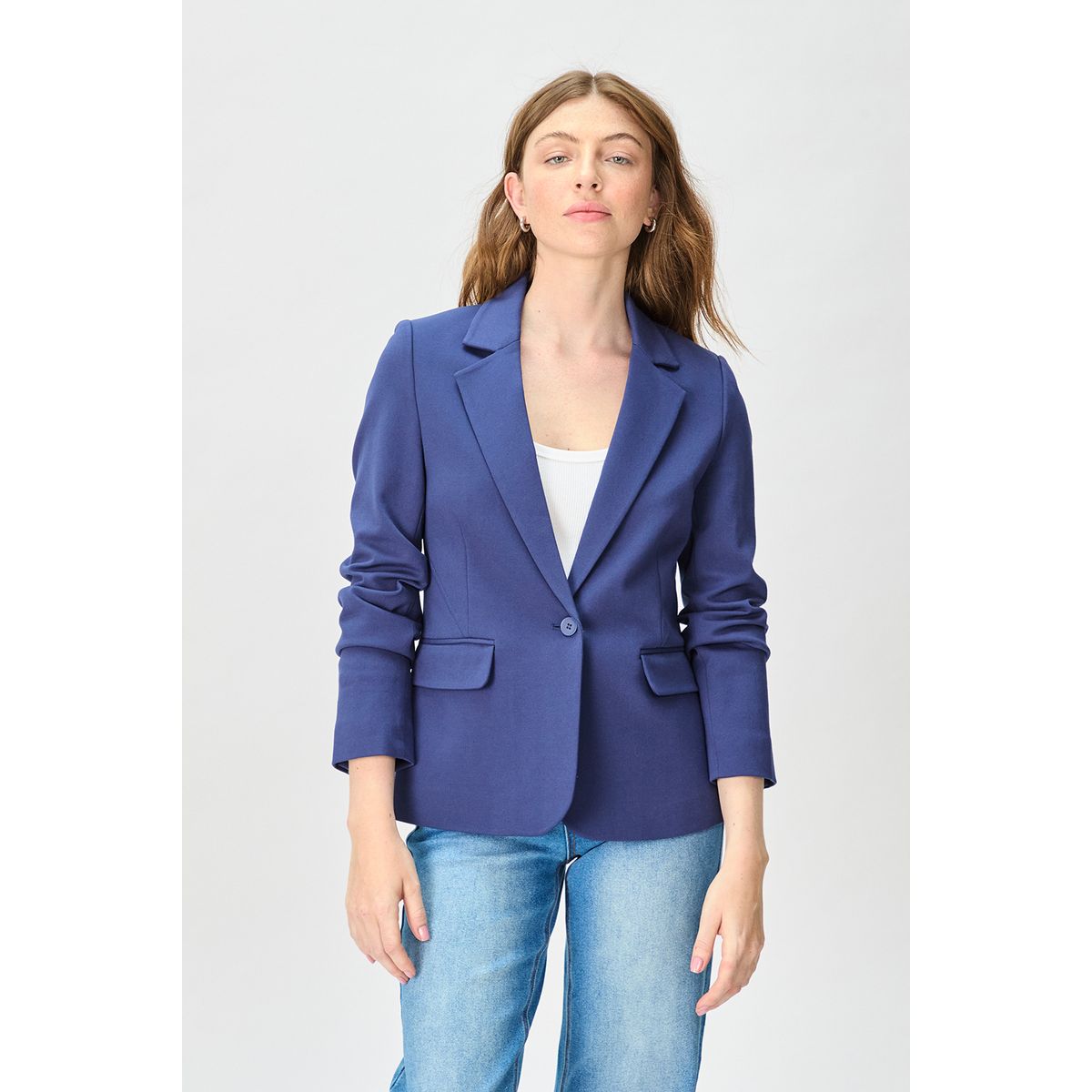IO - Blazer Azul Marino Mujer Io