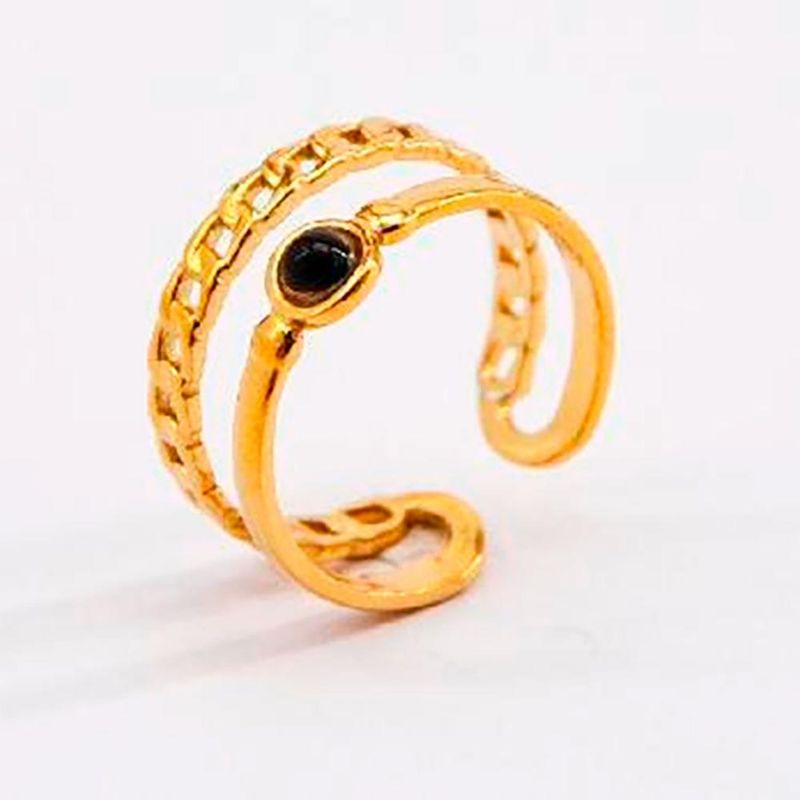 19V69 ITALIA - Anillo  19v69 Dorado Mujer STR132 - Multicolor