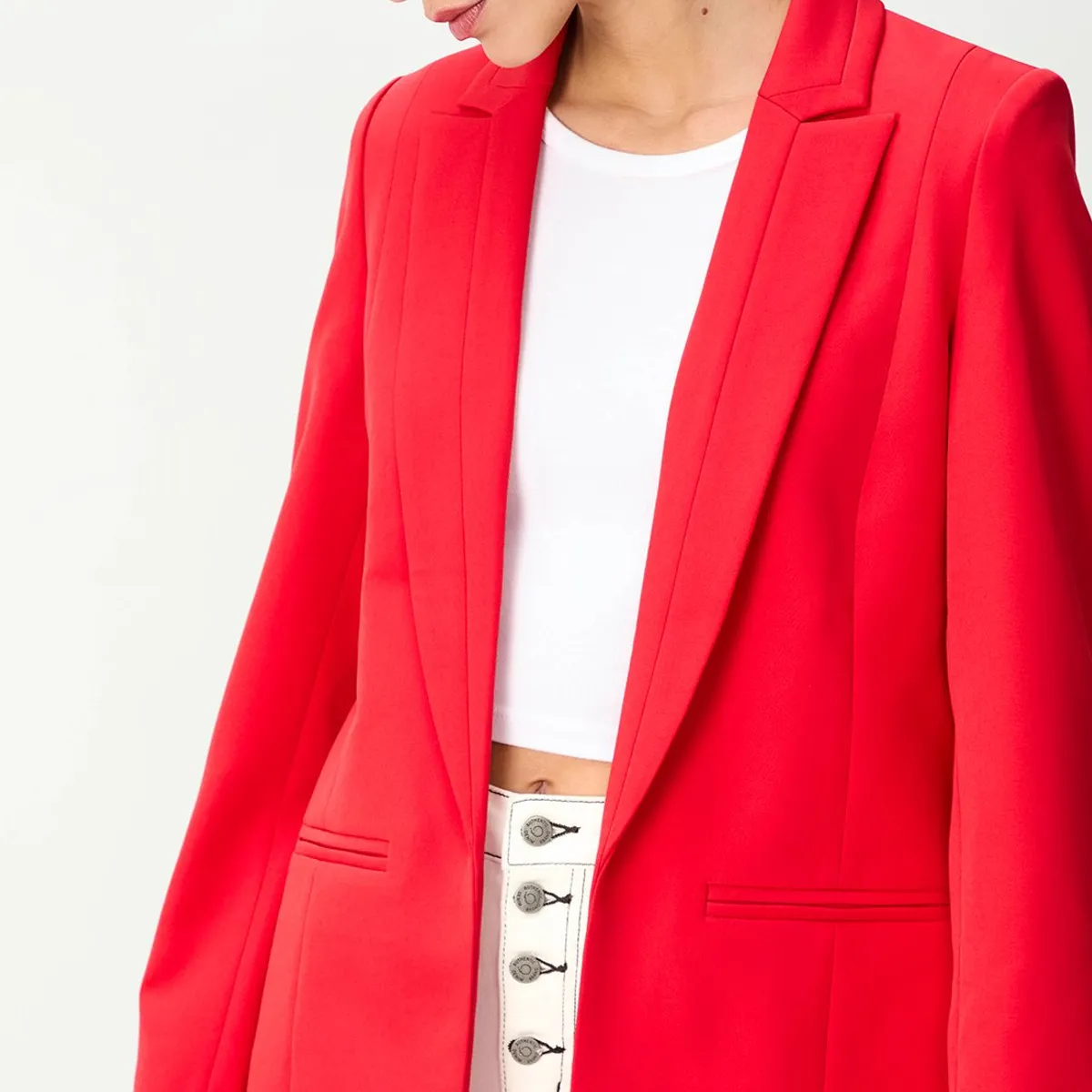 IO - Blazer Rojo Mujer Io