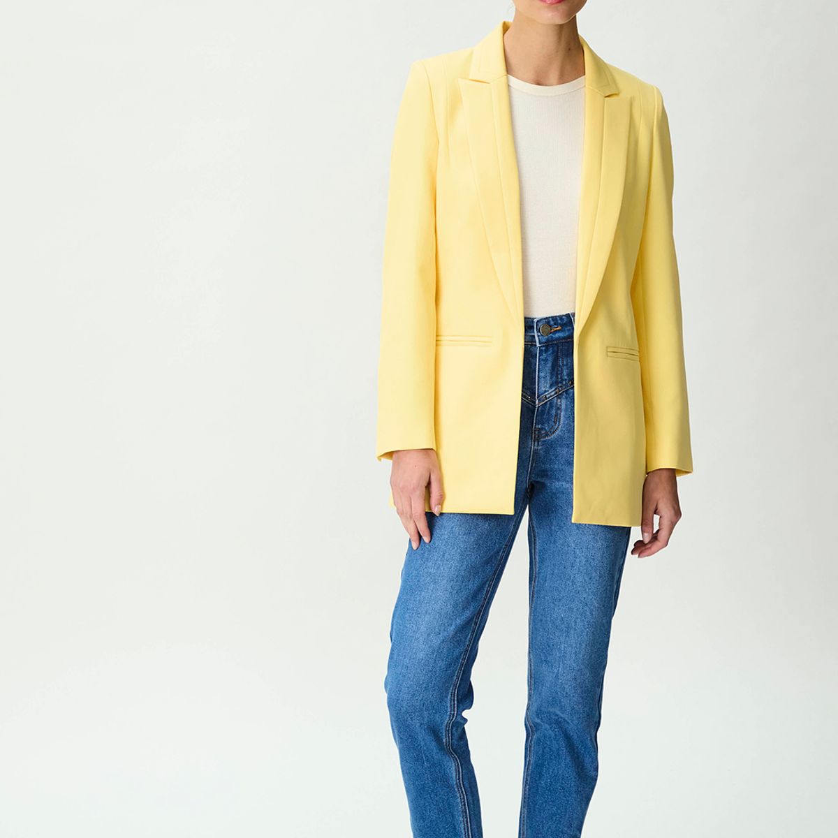 IO - Blazer Amarillo Mujer Io