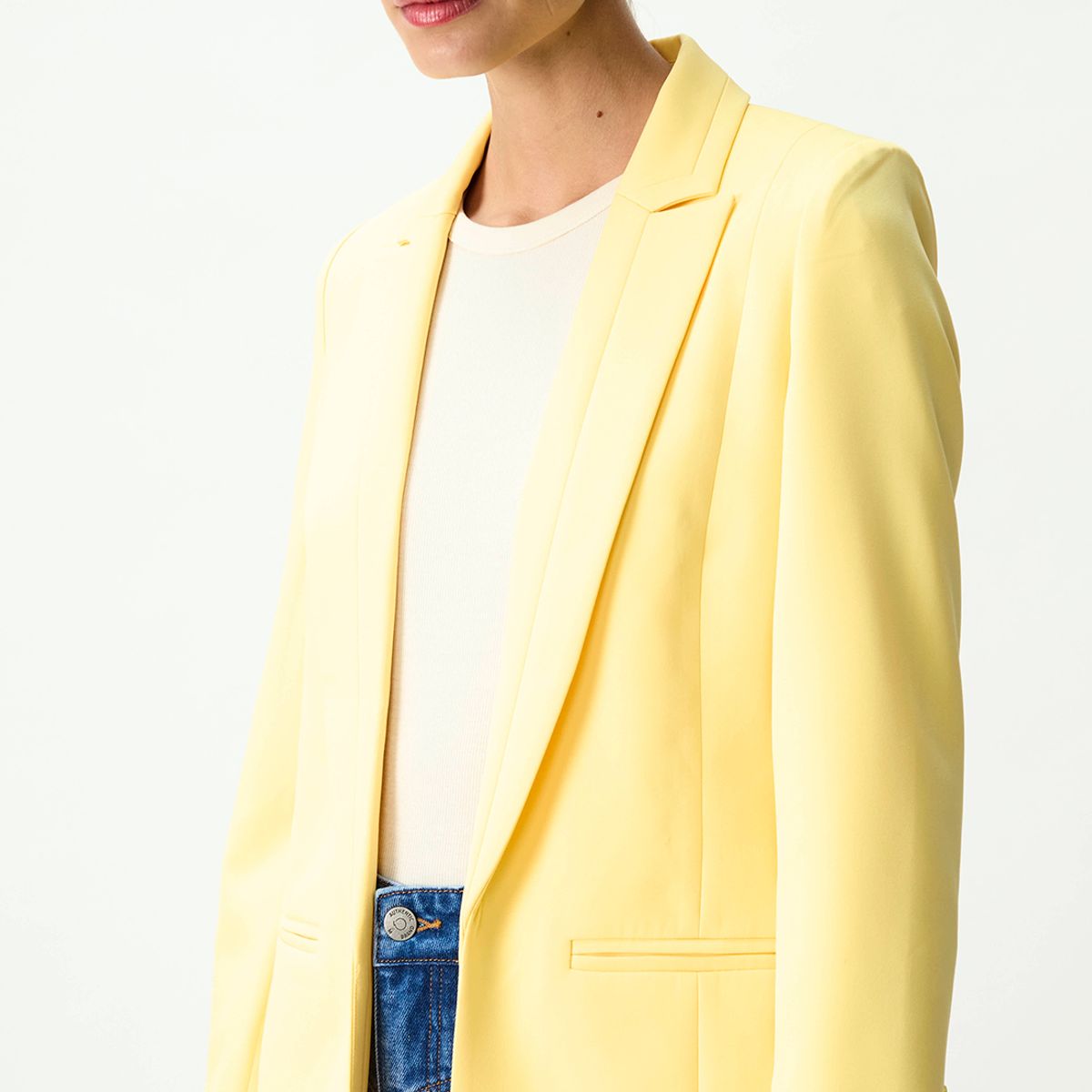 IO - Blazer Amarillo Mujer Io