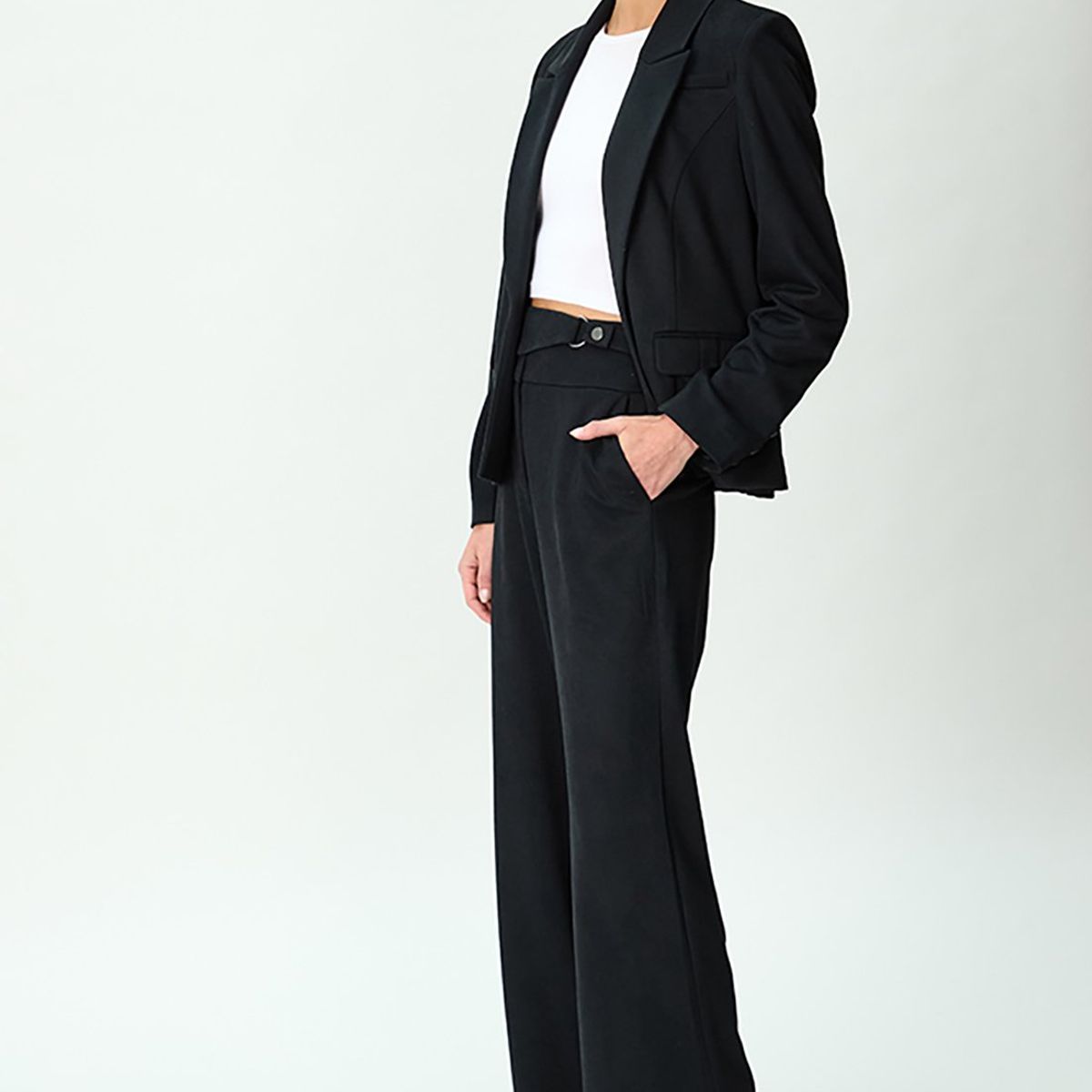 IO - Pantalon Negro Mujer Io