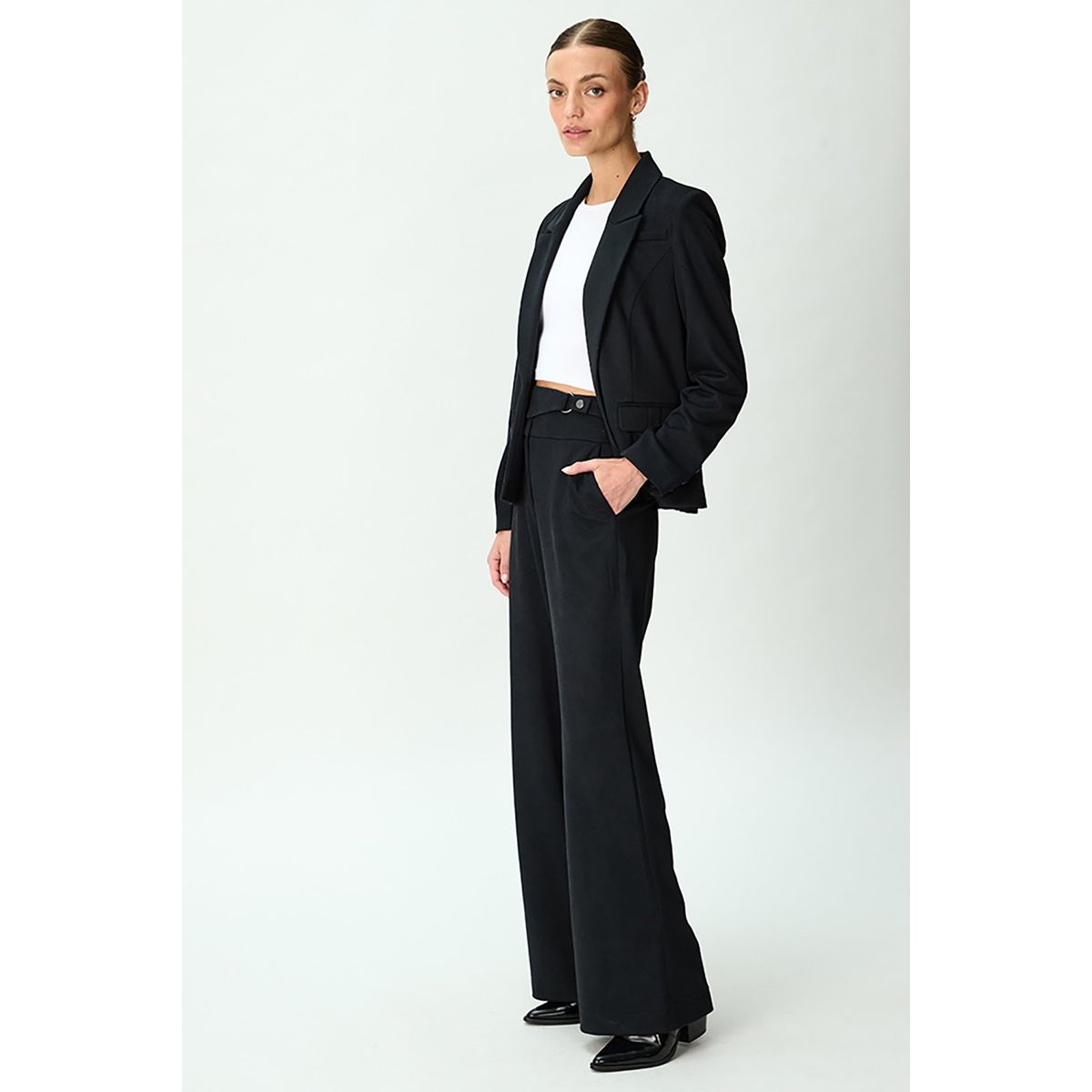 IO - Pantalon Negro Mujer Io