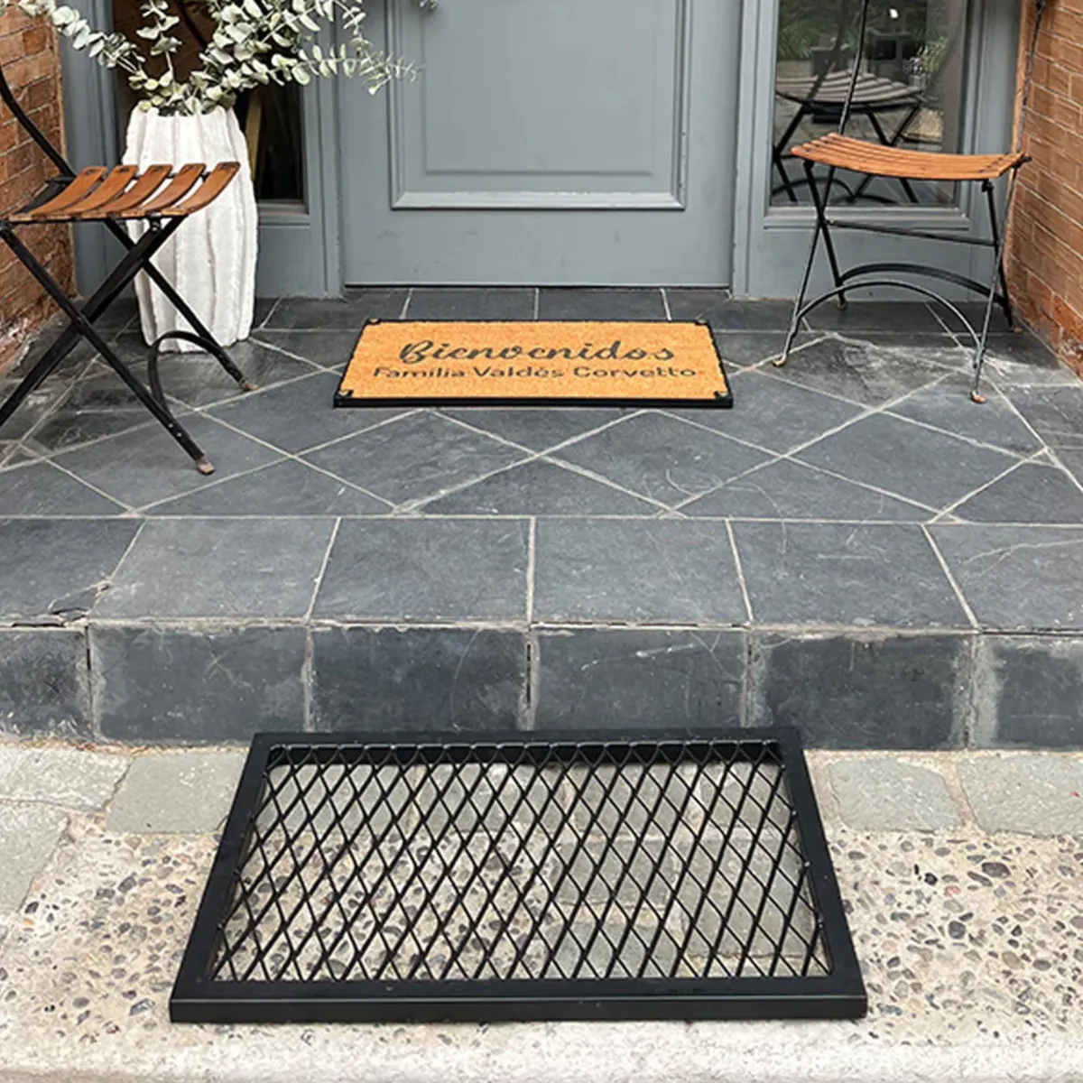 KOKOMAT - Sacabarro de Fierro Electropintado 60x100 cm