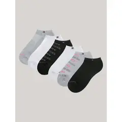 TOMMY HILFIGER - Pack De 6 Calcetines Athletic Invisibles Gris