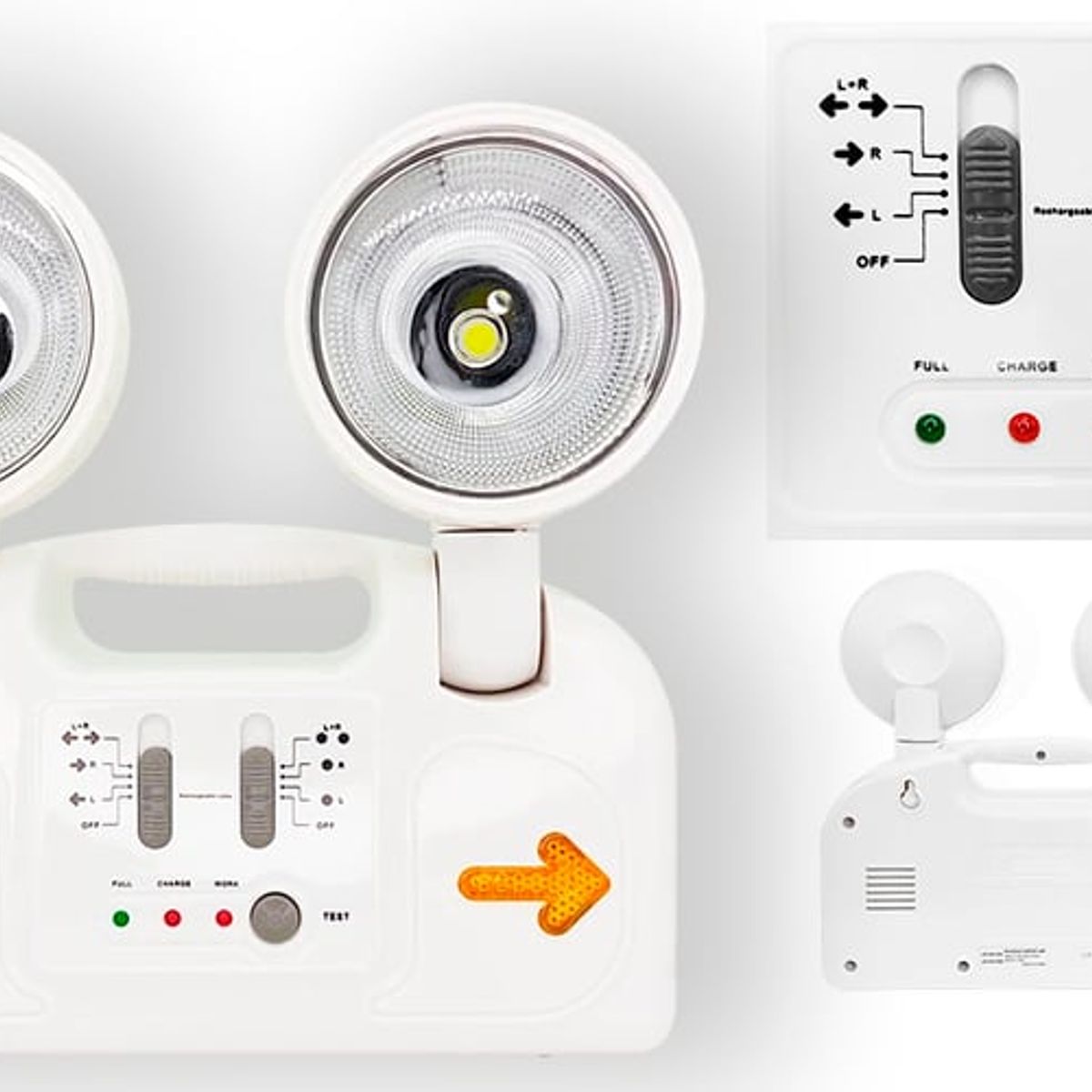 GENERICO - Lámpara De Emergencia Encendido Automatico Ajustable