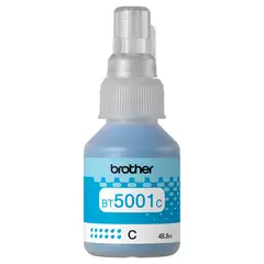 BROTHER - Botella de Tinta BT5001 Cian 48ml