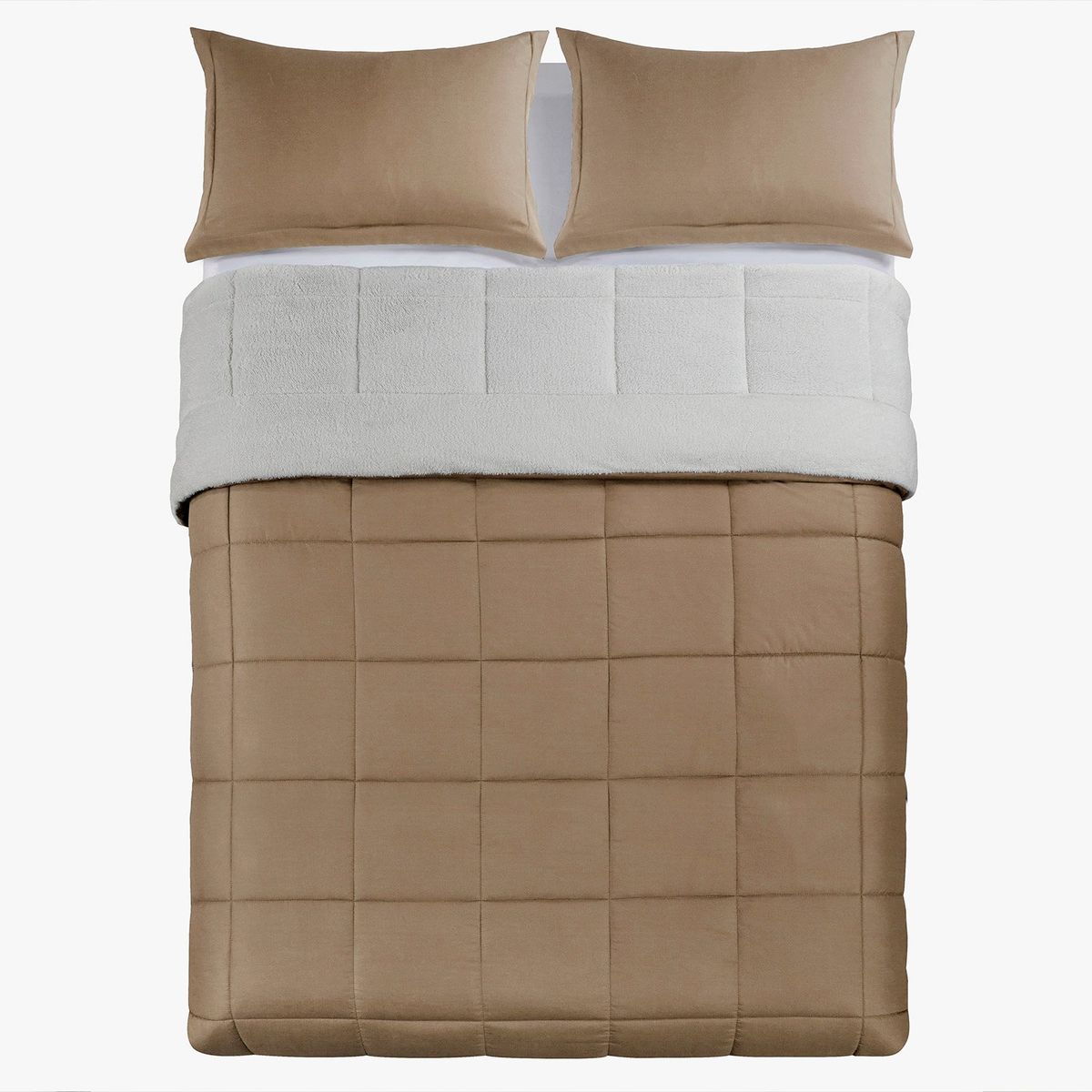 ANDES - PLUMON ANDES CHIPORRO CLASSIC TAUPE 2 PLAZAS