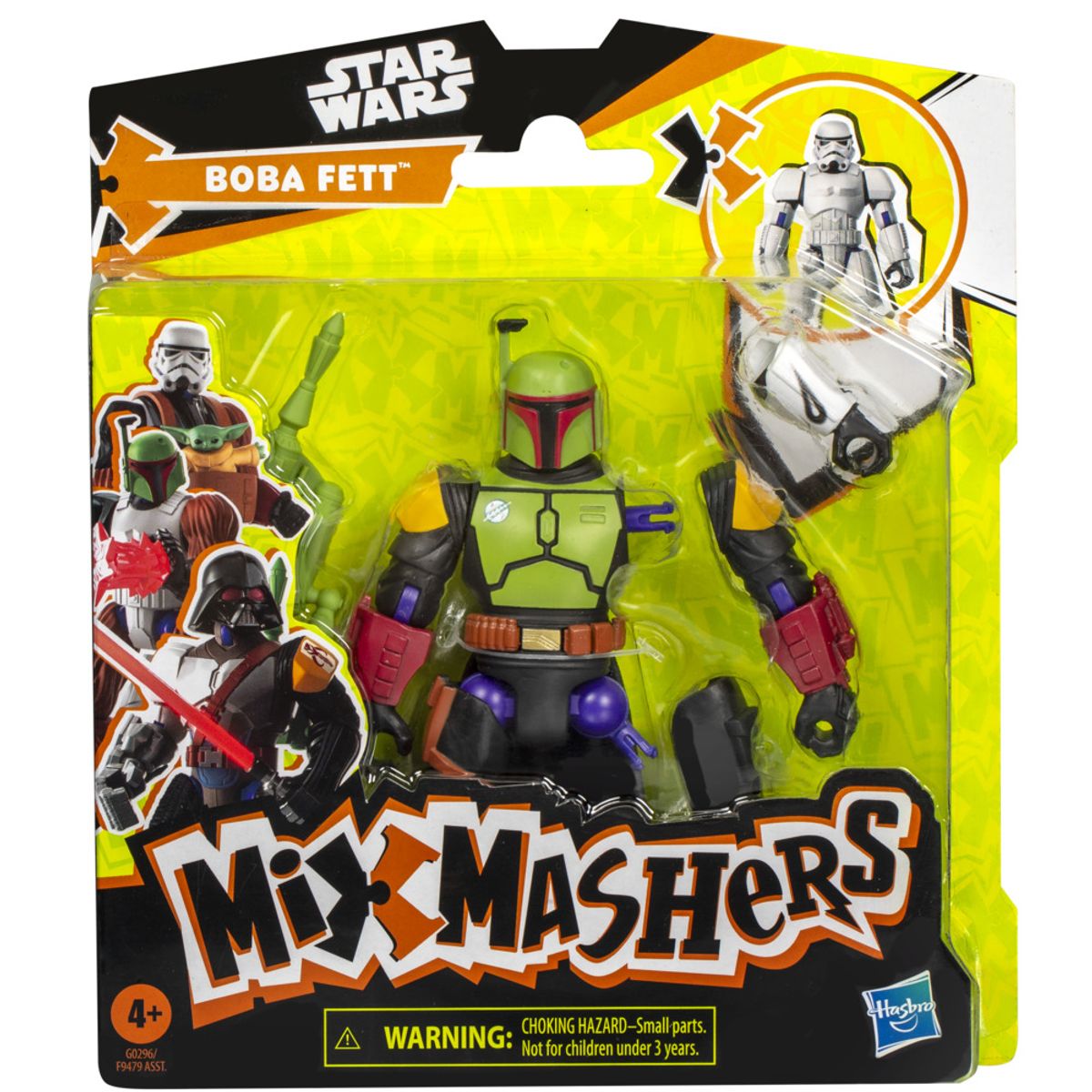 STAR WARS - Figura de Acción Star Wars MixMashers Boba Fett