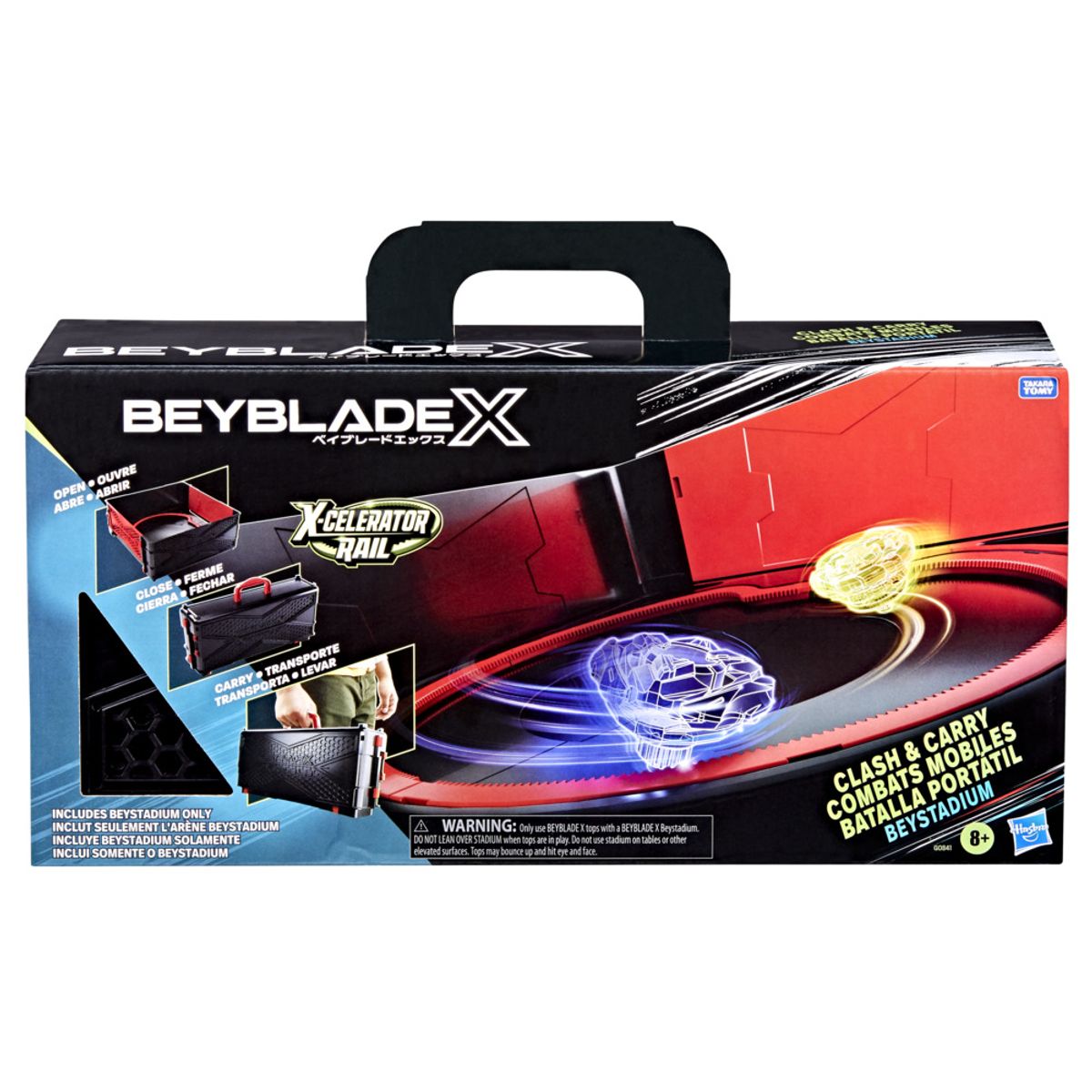 BEYBLADE - Estadio Beyblade X Beystadium Batalla Portátil