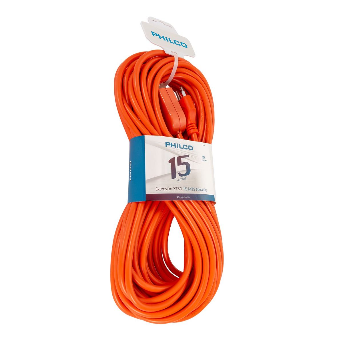 PHILCO - ALARGADOR EXT ELÉCTRICA XT49 15M NARANJO, PHILCO NARANJA