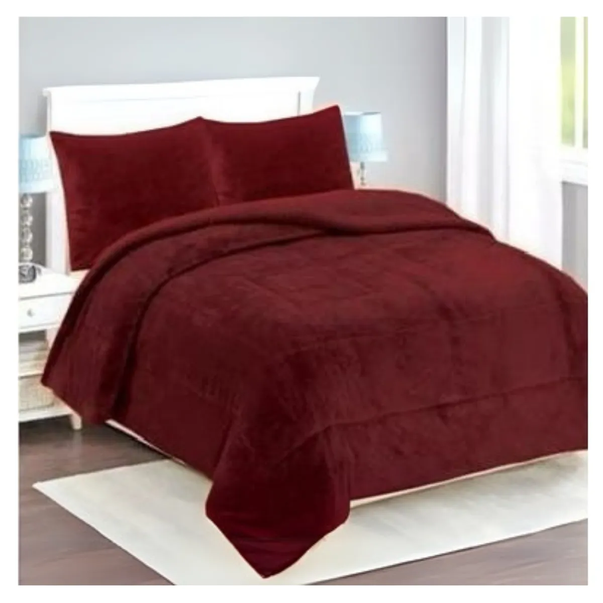 GENERICO - Cobertor Plush Liso Invierno Super King Chiporro 270x250cm