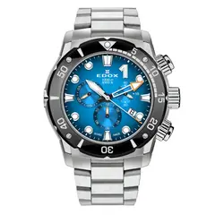 EDOX - Reloj Chronograph Esfera Azul Hombre
