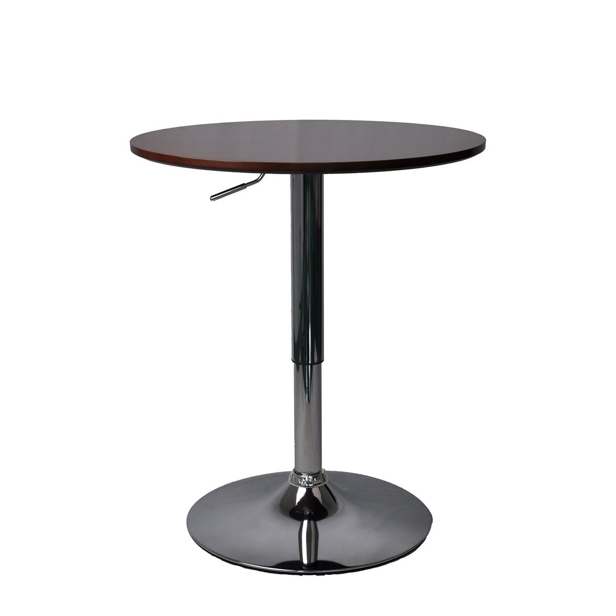 WHITE MARKET - Mesa de Bar Narvik altura ajustable diametro 60cm