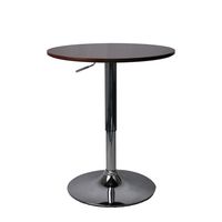 Mesa de Bar Narvik altura ajustable diametro 60cm