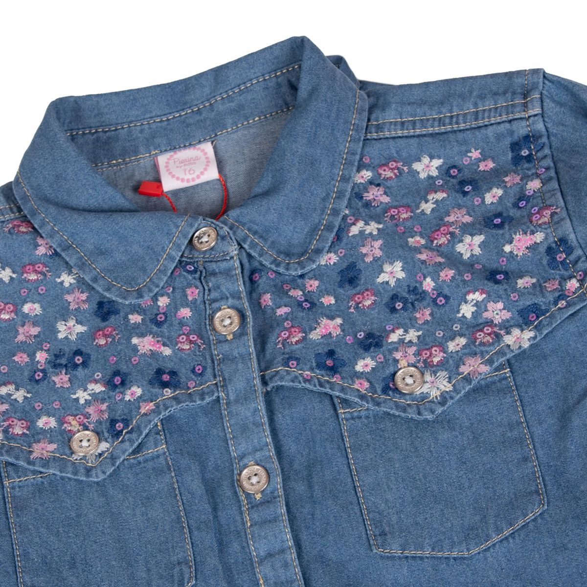 PILLIN - Camisa  Azul Pillin  PVB712-25AZU