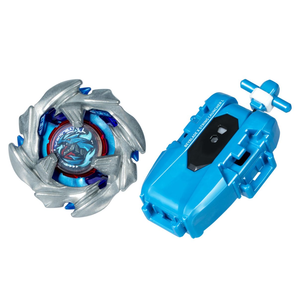 BEYBLADE - Lanzador Beyblade X Cobalt Dragoon 2-60C