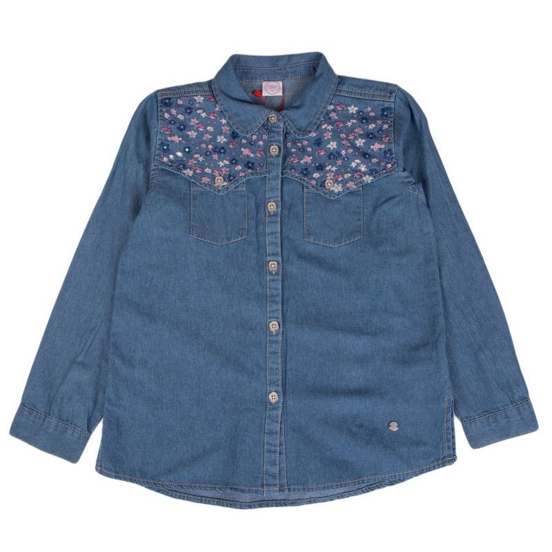 PILLIN - Camisa  Azul Pillin  PVB712-25AZU