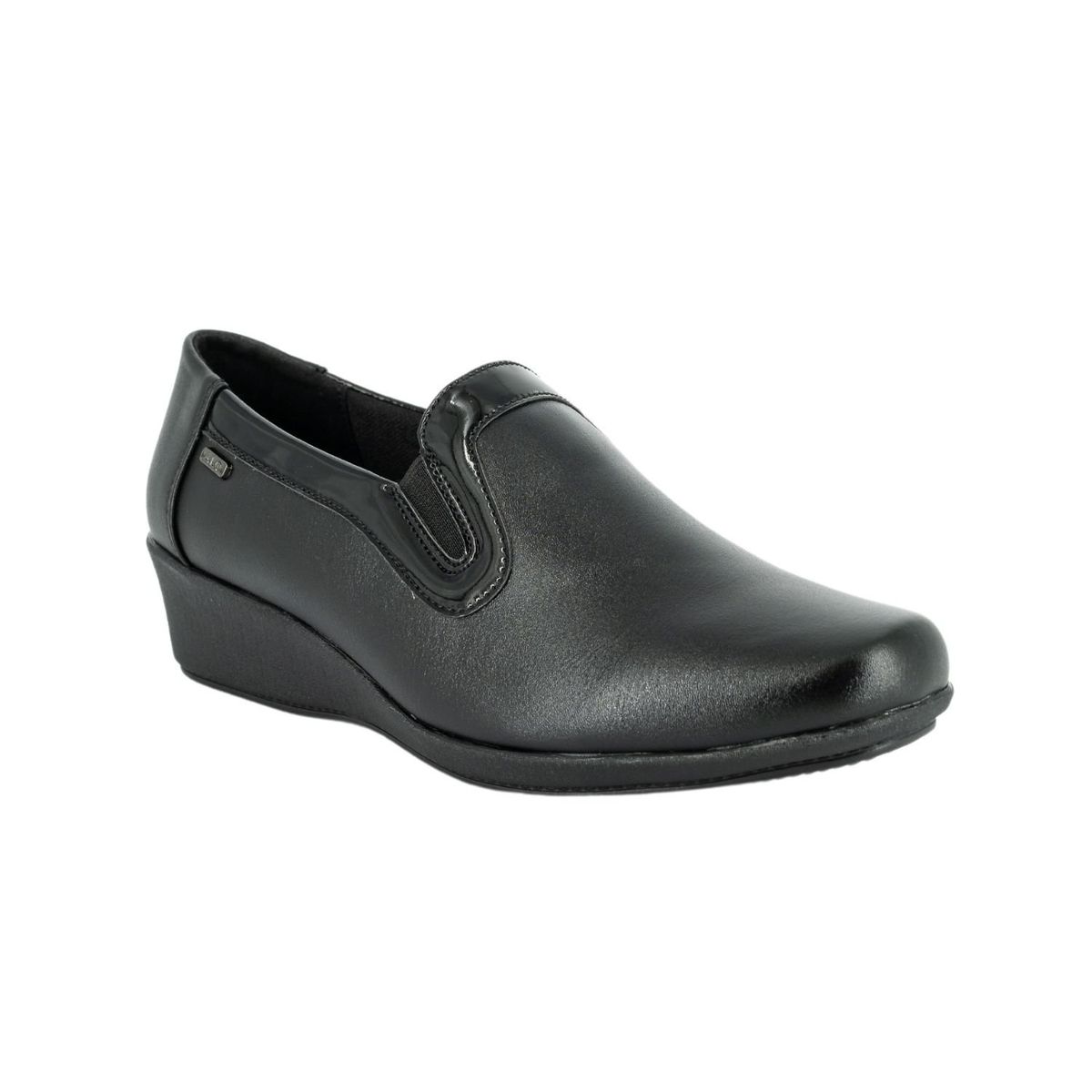 ALQUIMIA - Mocasin Mujer Negro Nora Alquimia