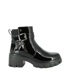 ALQUIMIA - Botin Mujer Negro Charol Fleuret