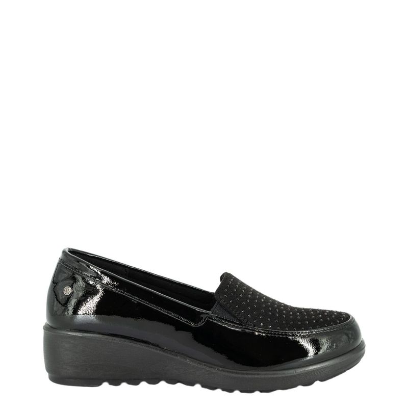 PASSER - Mocasin Mujer Negro Abelia Passer