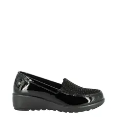 PASSER - Mocasin Mujer Negro Abelia