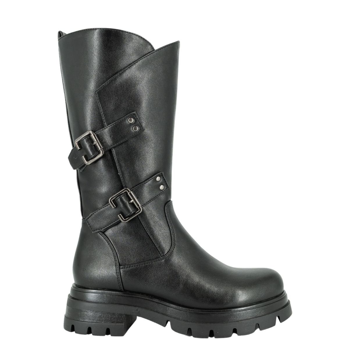 ALQUIMIA - Bota Mujer Biker Negro Zara Alquimia