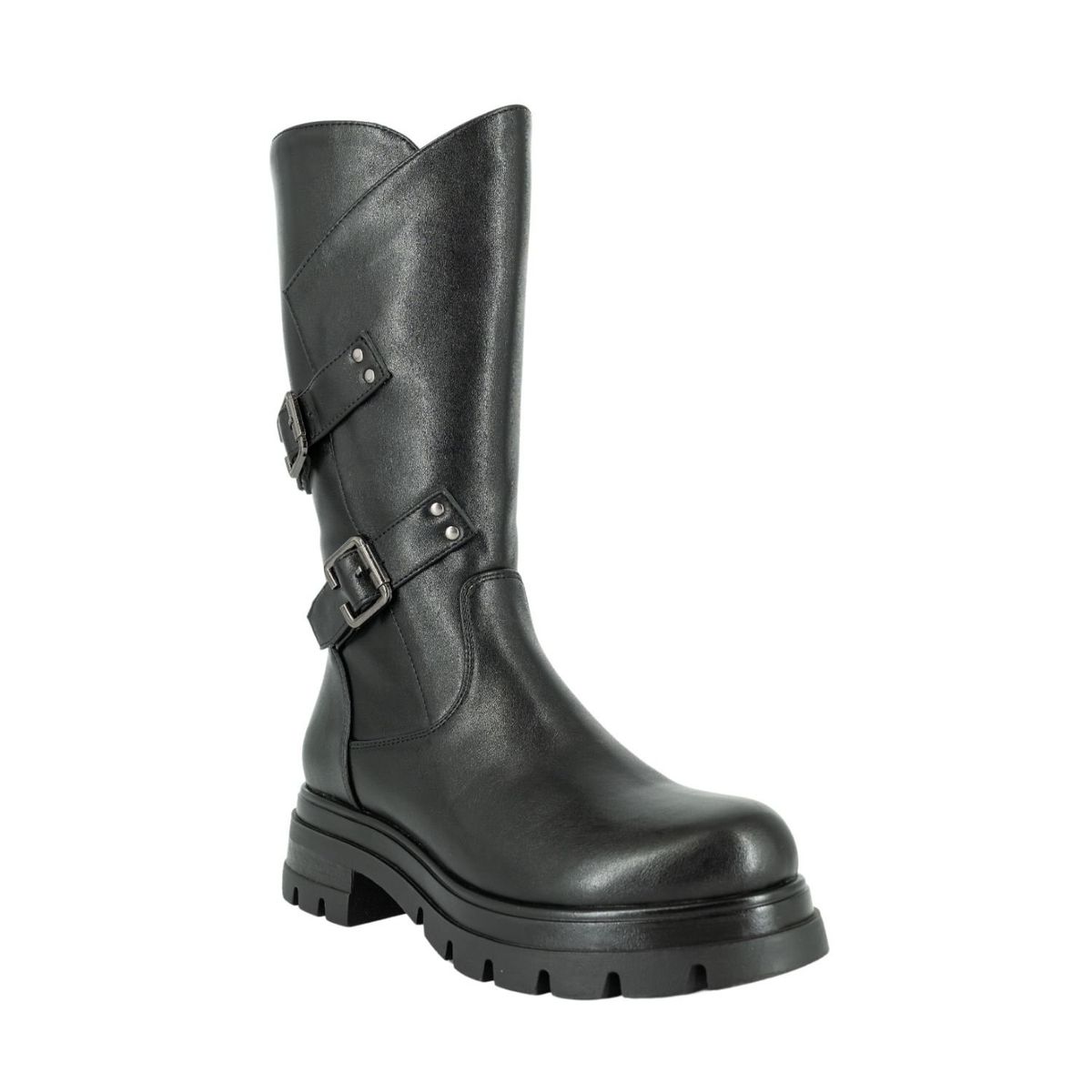 ALQUIMIA - Bota Mujer Biker Negro Zara Alquimia