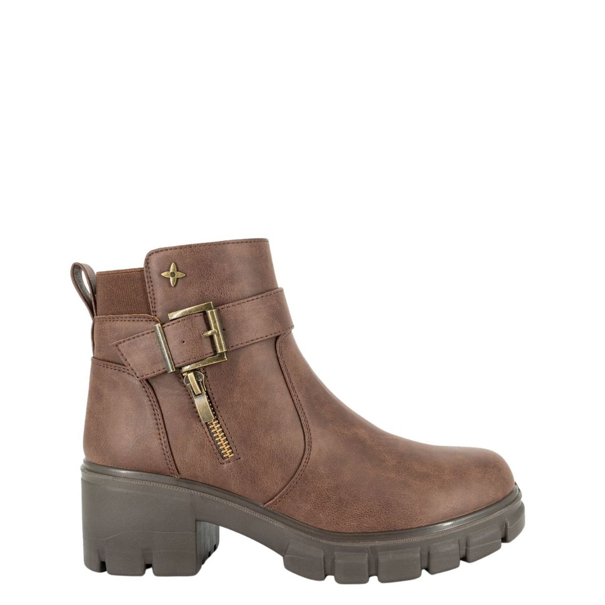 ALQUIMIA - Botin Mujer Café Fleuret Alquimia