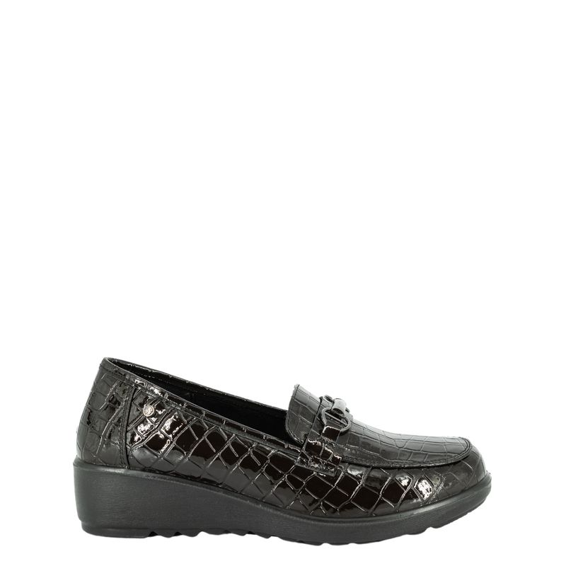 PASSER - Mocasin Mujer Negro Ivy Passer