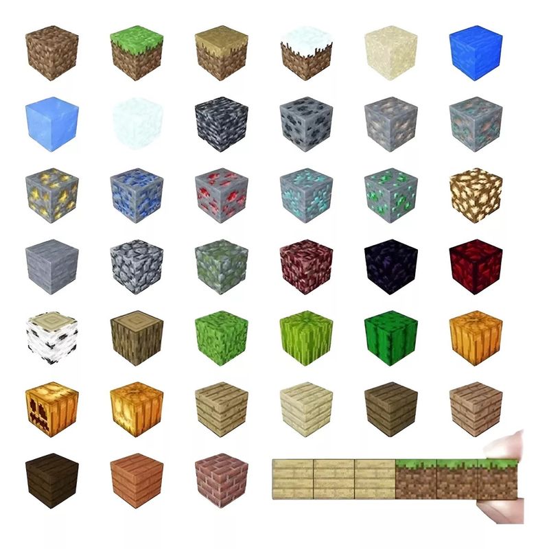 MUNDO MAGIA - Nuevo Conjunto De Bloques Magnéticos De Construcción De Mine