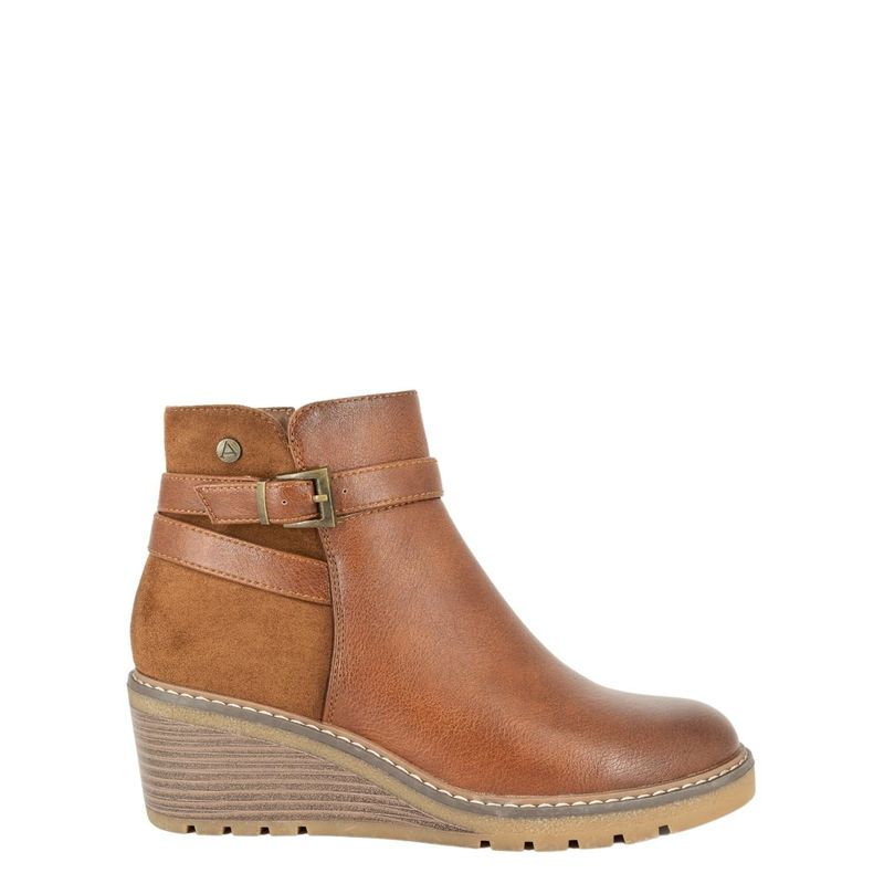 ALQUIMIA - Botin Mujer Caramelo Alyssa Alquimia