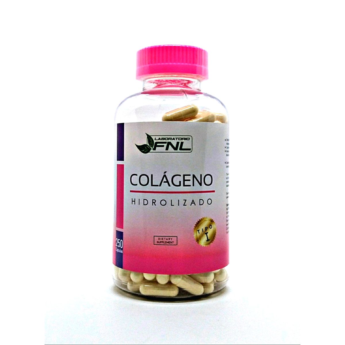 FNL - Colageno Hidrolizado 250 Capsulas Fnl