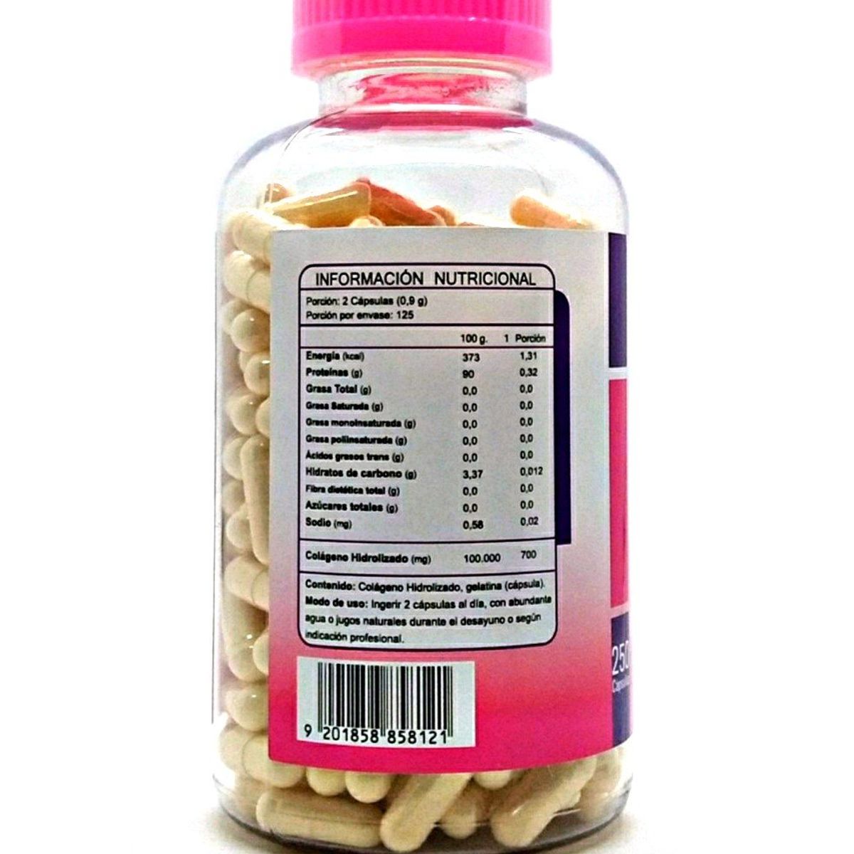 FNL - Colageno Hidrolizado 250 Capsulas Fnl