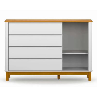 Imagen 2 del producto Cómoda Flow Laqueada Eco Wood Blanco