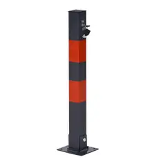QRUBBER - Barrera de protección vertical estacionamiento 60cm