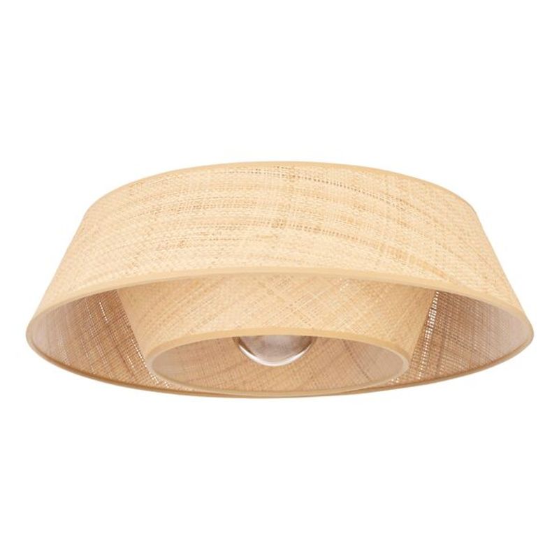 EGLO - Lámpara De Techo Marford Acero Beigee27 1x60w Ip20 Cod44095