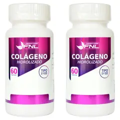 FNL - Colágeno Hidrolizado En Cápsulas 350mg - Pack 120 Caps