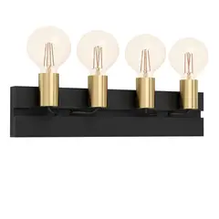 EGLO - Lámpara Aplique Macchione Acero E27 4x10w Ip20 Cod.900509