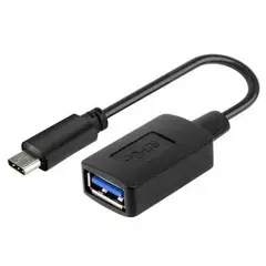 XTECH - Adaptador con conector USB Tipo-C macho a USB 3.0 A hembra XTC-515
