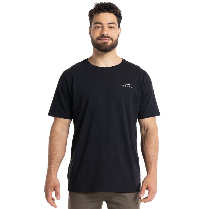 KANNU - POLERA M/C LOGO MINI LOGO KANNU