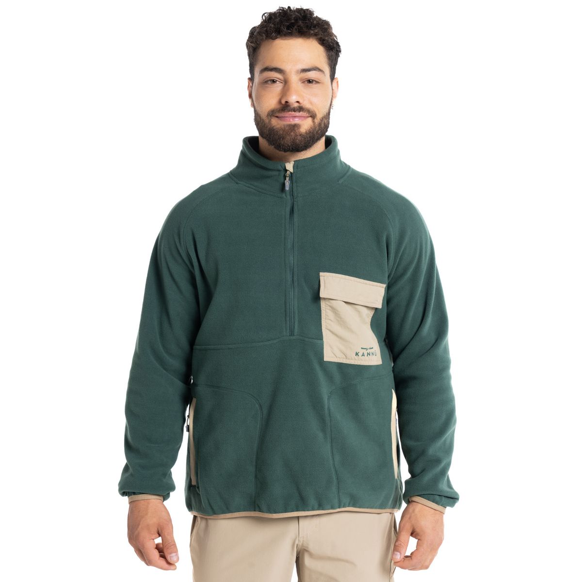 KANNU - MEN'S PUELO 1/4 ZIP FLEECE KANNU