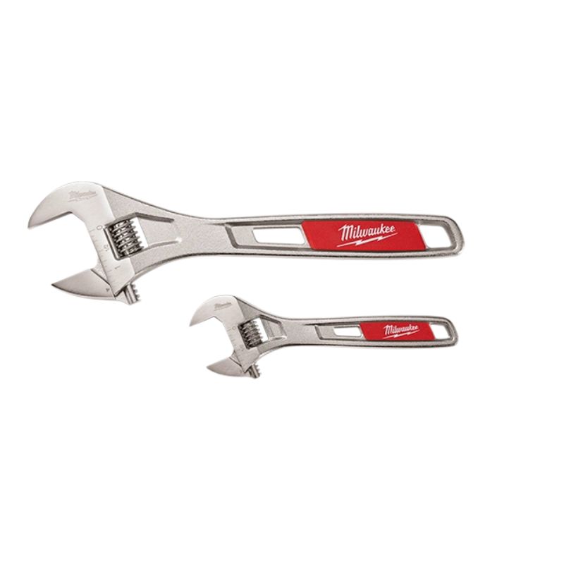 MILWAUKEE - SET DE 2 LLAVES AJUSTABLES DE 6" Y 10" MILWAUKEE 48-22-7400