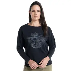 KANNU - POLERA ESTAMPADA LIFESTYLE MUJER