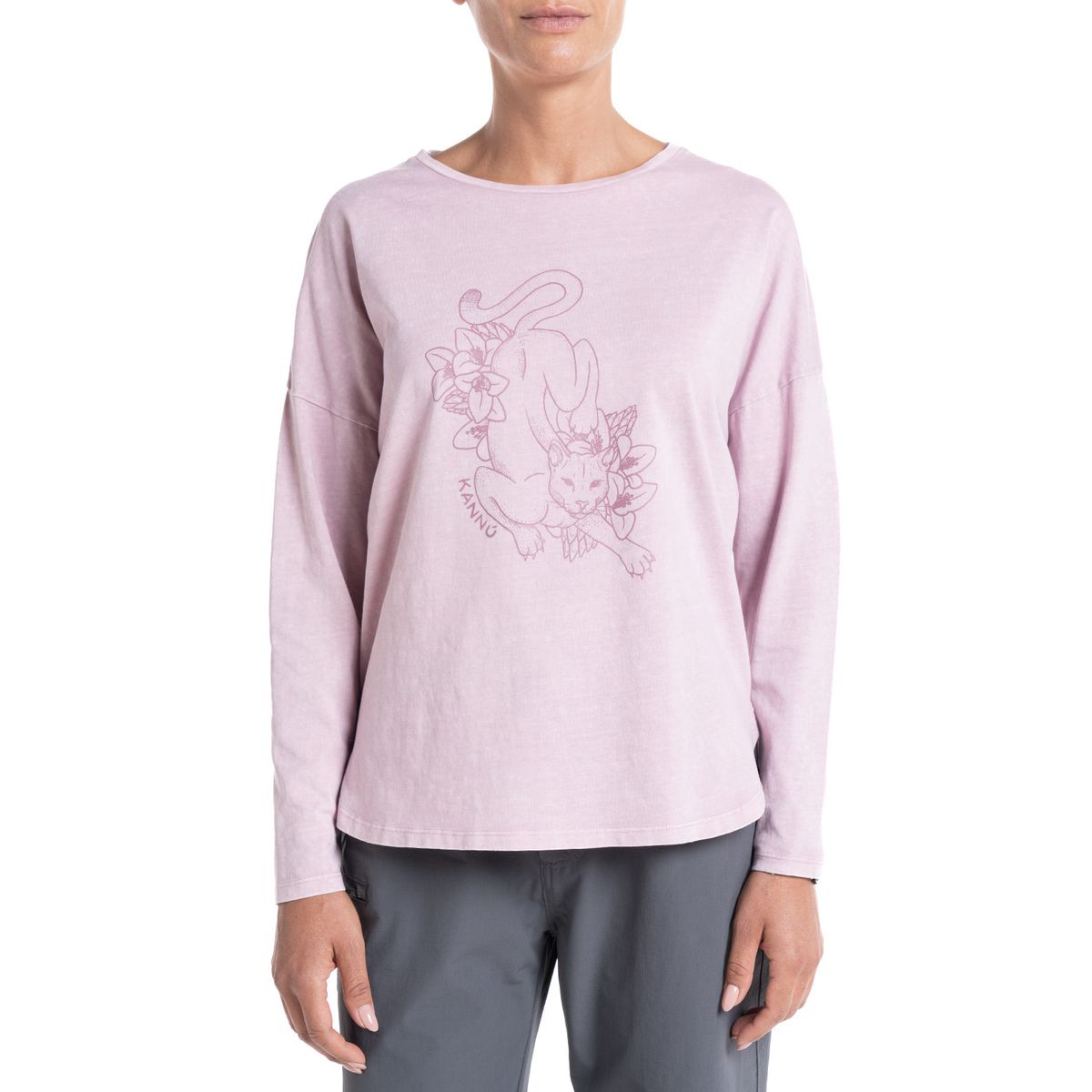 KANNU - POLERA ESTAMPADA LIFESTYLE MUJER ML KANNU