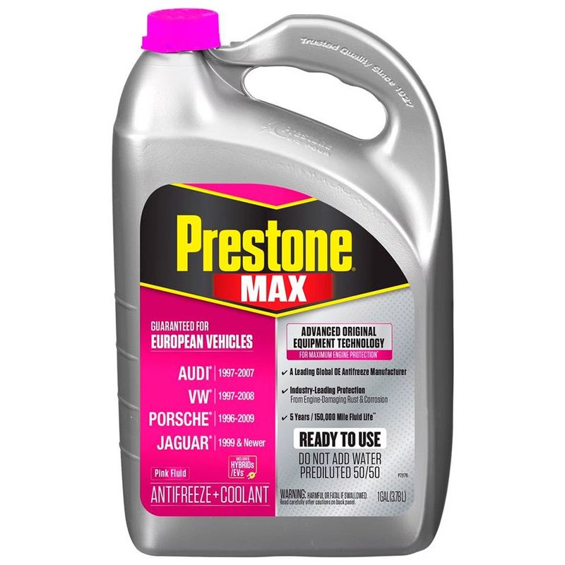 PRESTONE - Refrigerante Y Anticongelante 50/50 Prestone Rosado 1 Gal
