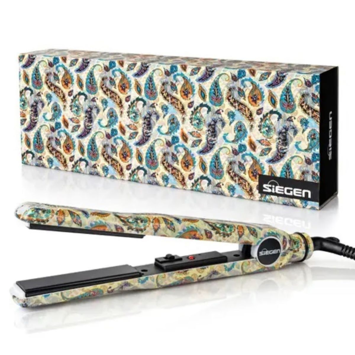 SIEGEN - Plancha de Cabello Siegen 2en1 AlisOnd Nano Silv Antibac SG3520D21