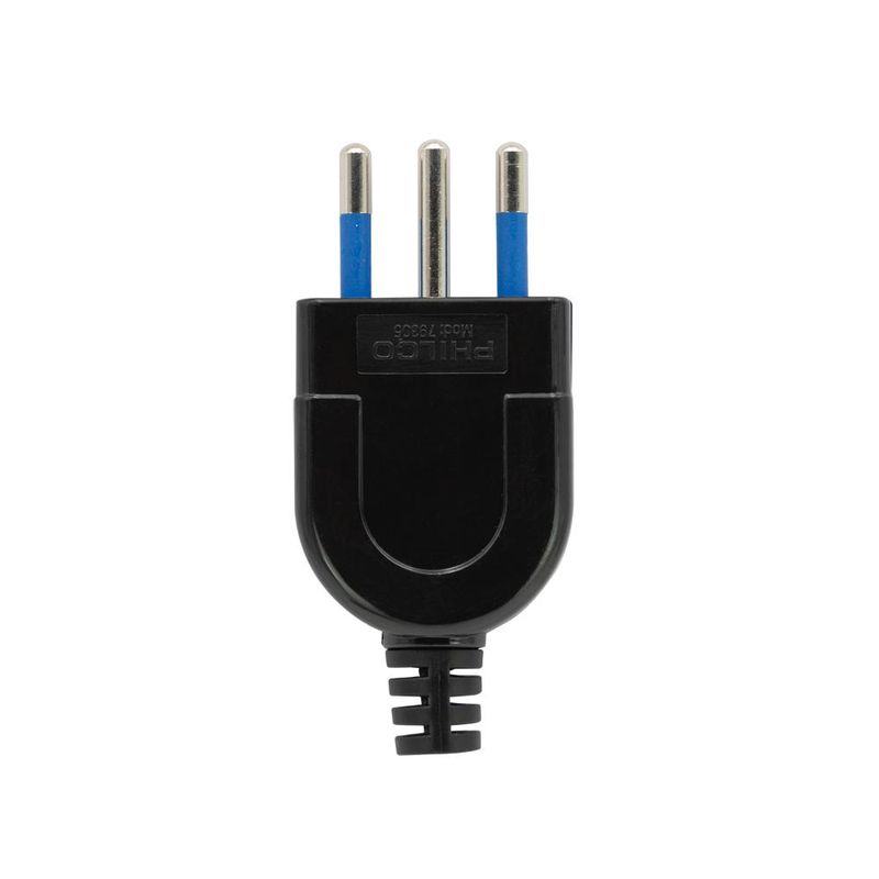 PHILCO - ENCHUFE MACHO VERTICAL 2P + T 78536 MARCA PHILCO